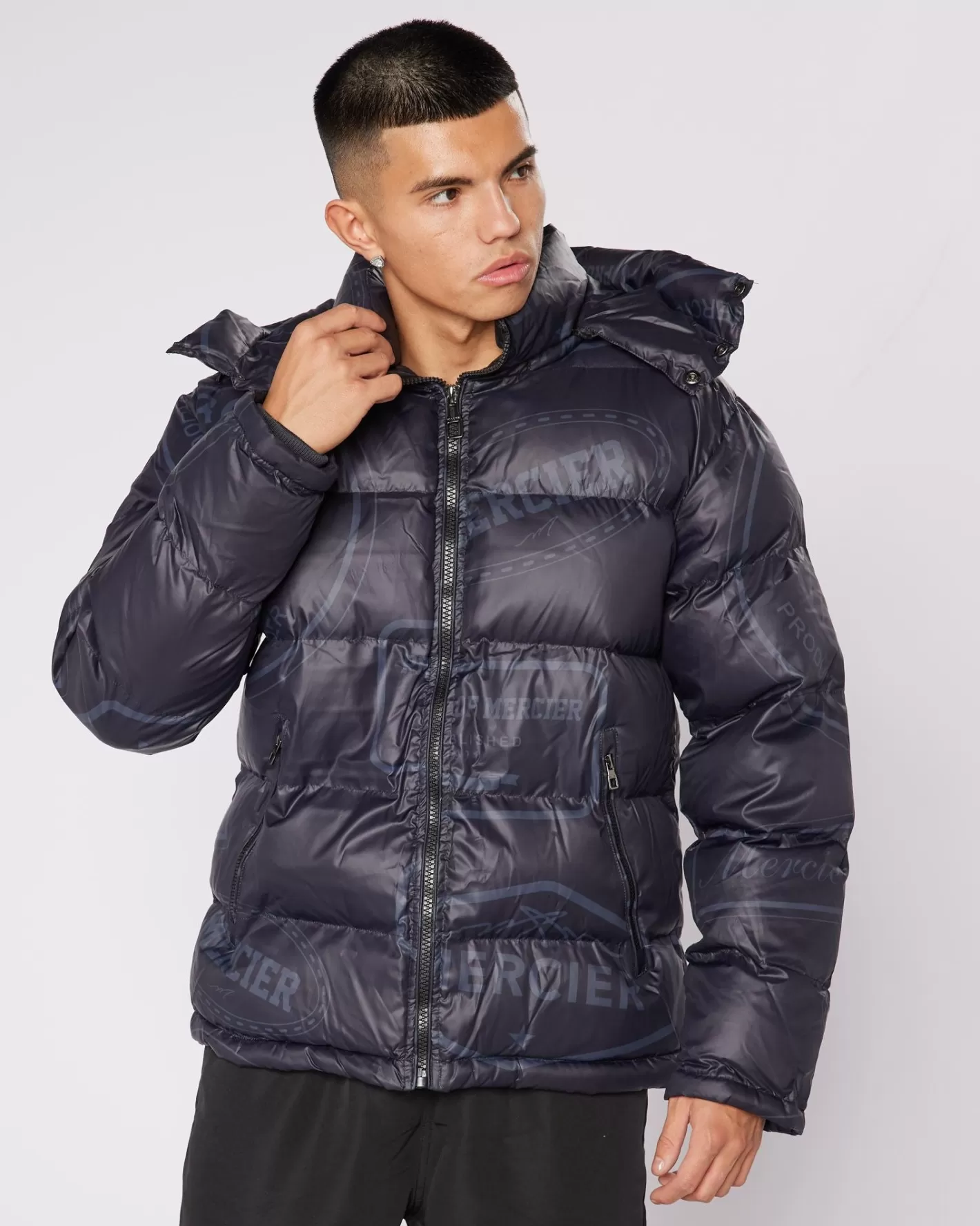 Homme Mercier Vestes<Black Adamson Puffer Jacket