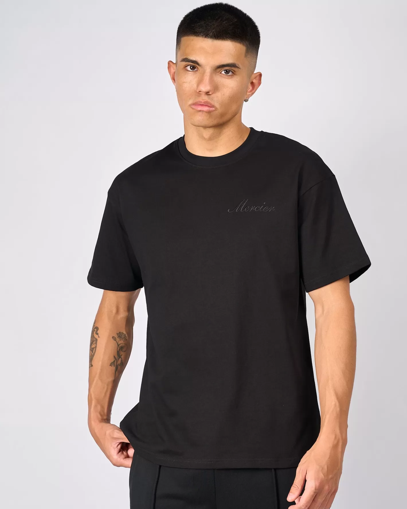 Homme Mercier T-shirts<Black Authenticity Tshirt