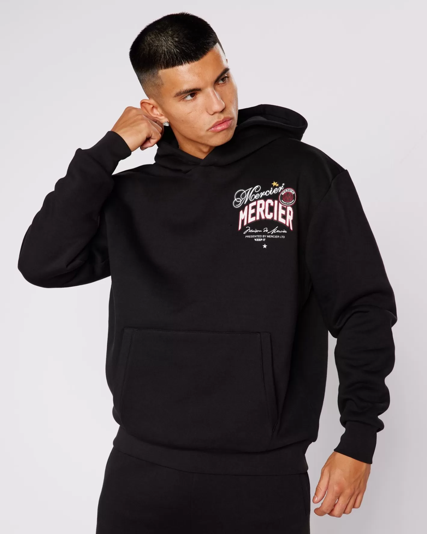 Homme Mercier Hauts De Survêtement/sweats À Capuche | Survêtements<Black Guerrilla Hoodie