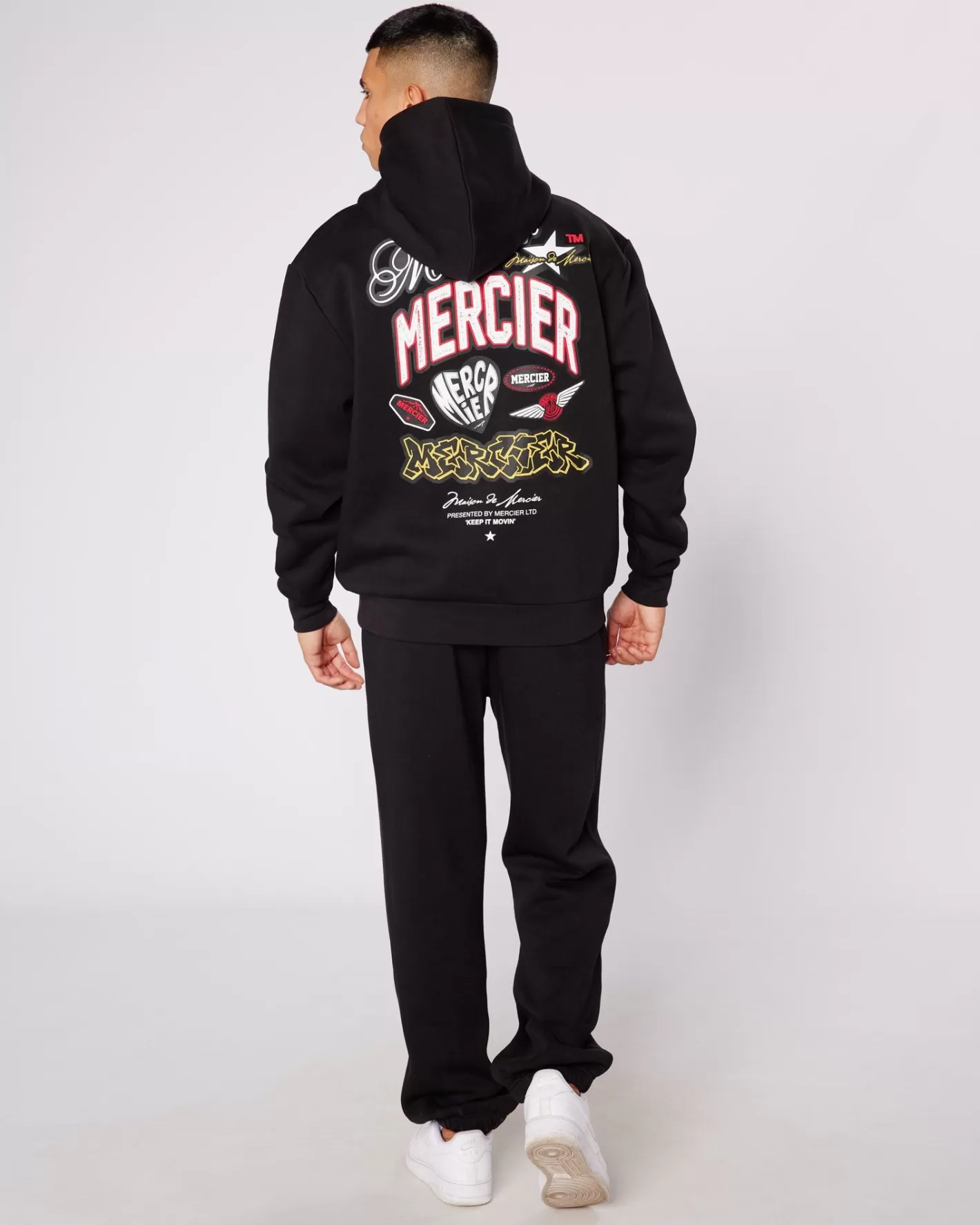 Homme Mercier Hauts De Survêtement/sweats À Capuche | Survêtements<Black Guerrilla Hoodie