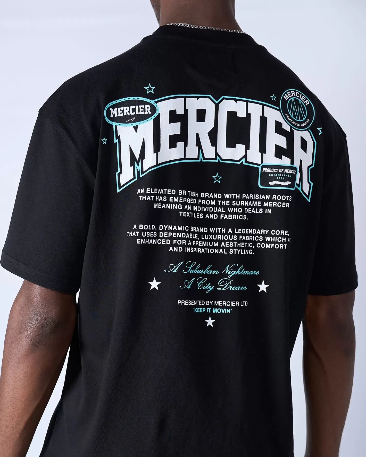 Homme Mercier T-shirts<Black Origins Tshirt