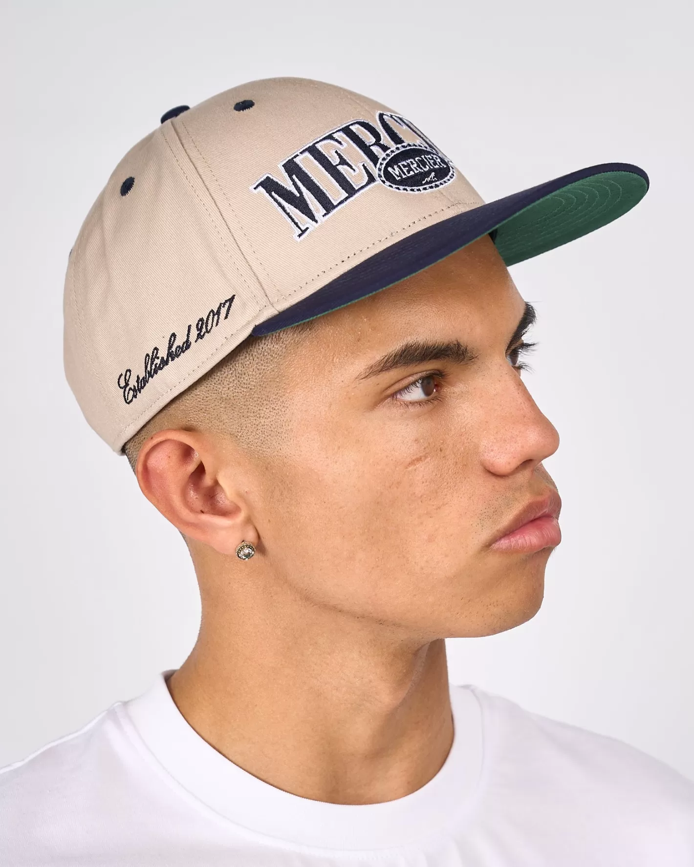 Homme Mercier Accessoires | Couvre-chef<Bleu marine Idaho Snapback