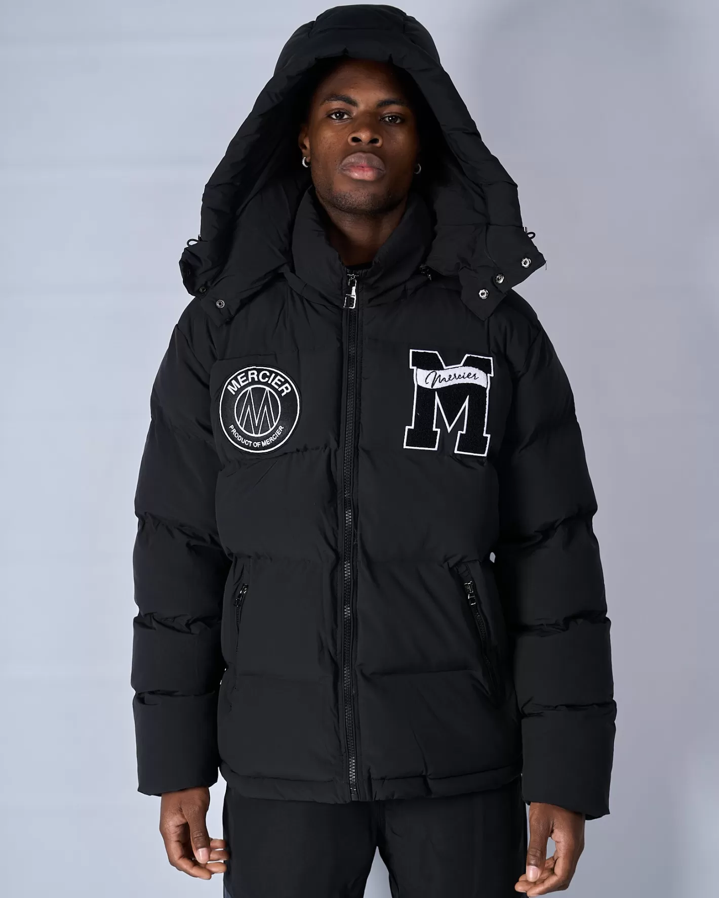 Homme Mercier Vestes<Blouson noir Academy Puffer