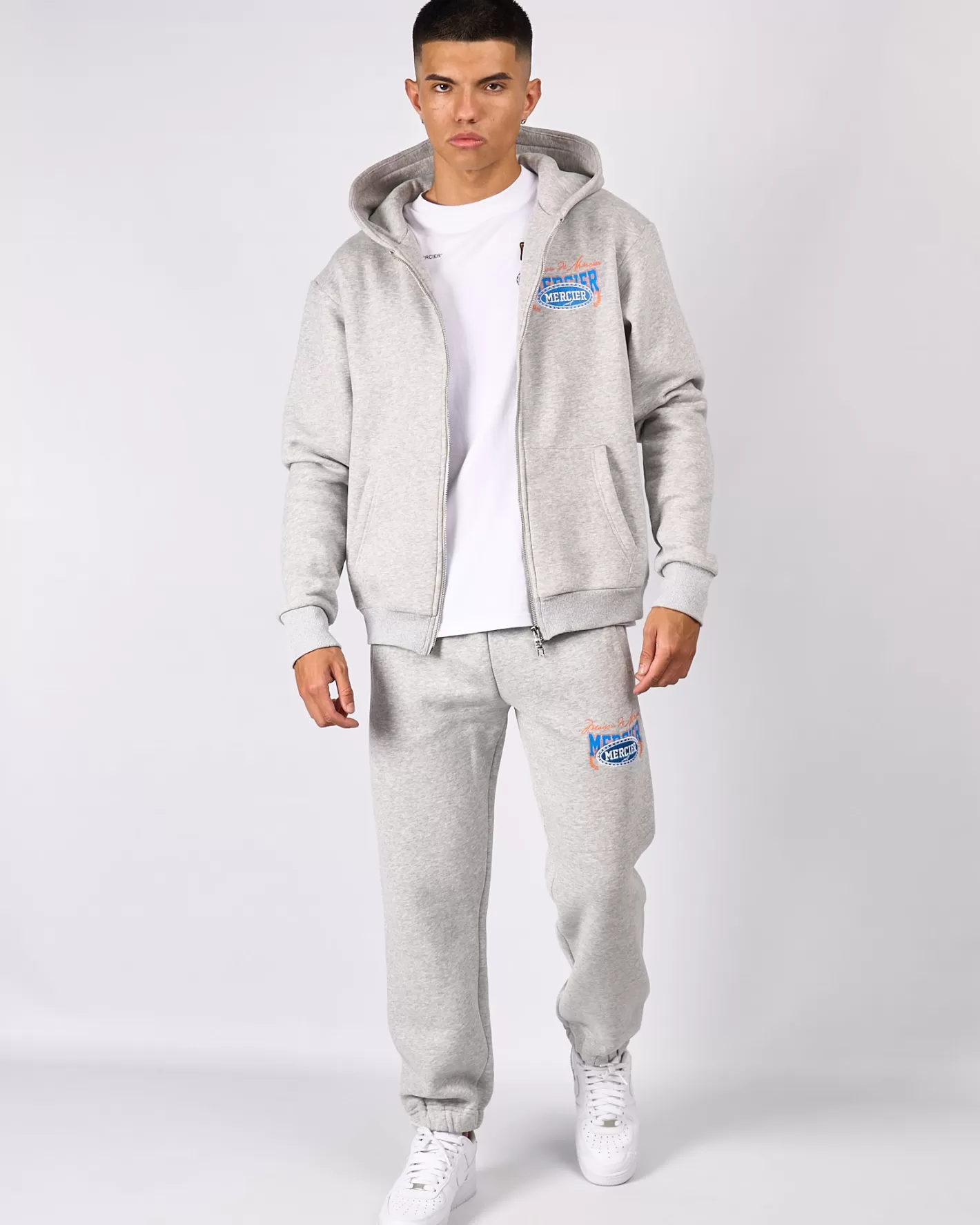 Homme Mercier Joggeurs | Survêtements<Grey Marl Masion De Jogger