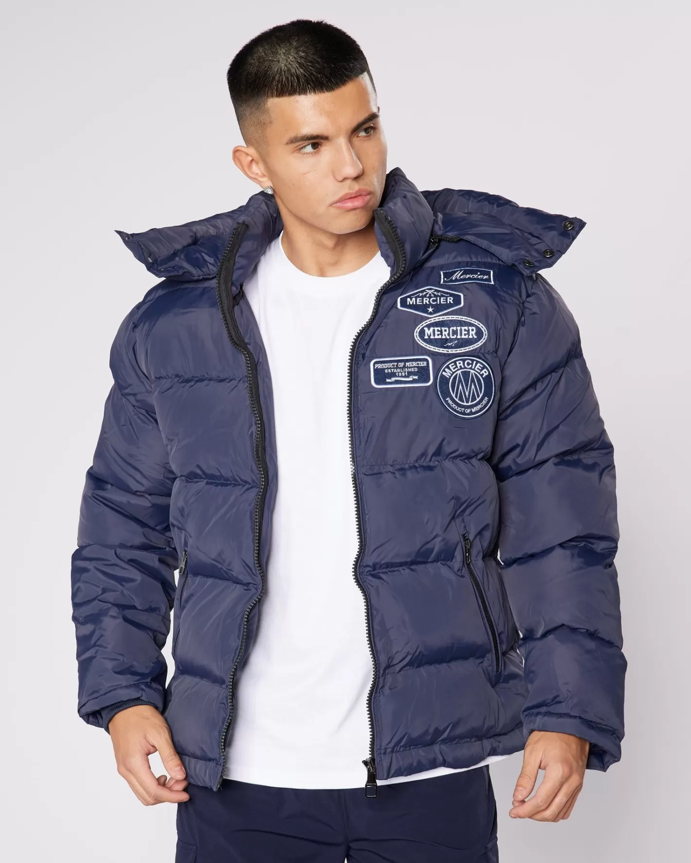 Homme Mercier Vestes<Navy Tonal OG Puffer Jacket