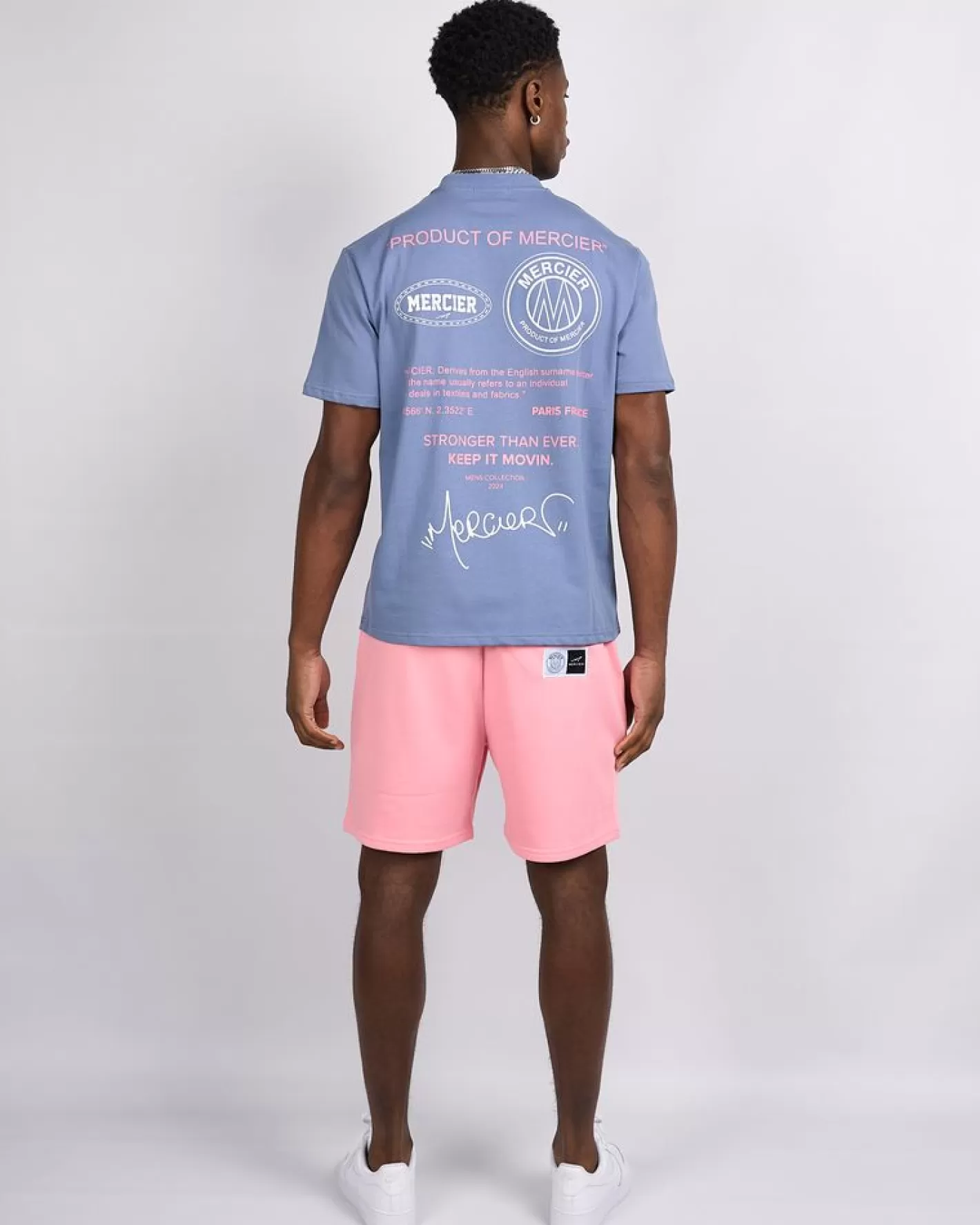 Homme Mercier Ensembles D'été | Short<Pink Caruso Shorts