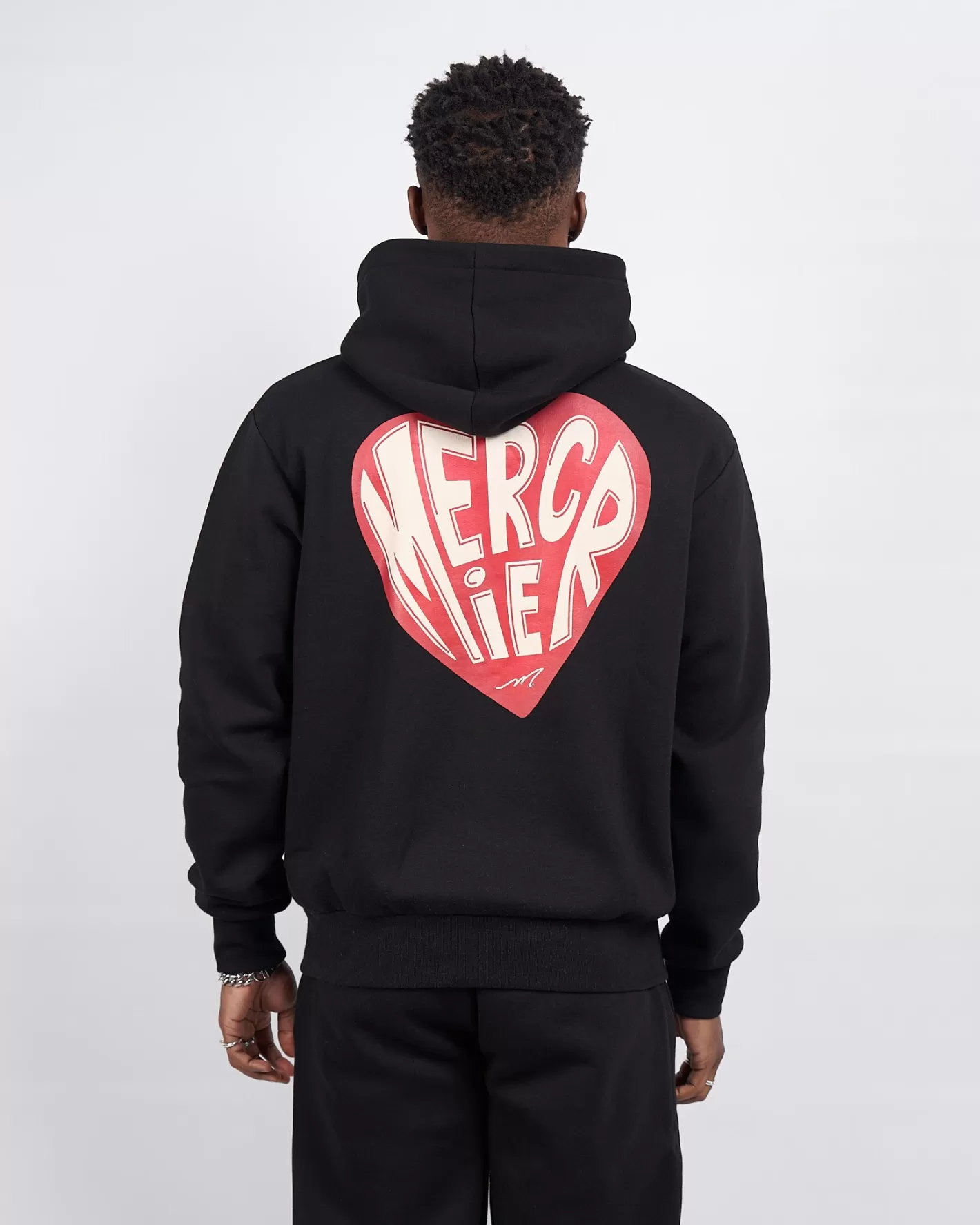 Femme Mercier Hoodies Des Femmes | Survêtements Pour Femmes<Sweat à capuche noir Heart